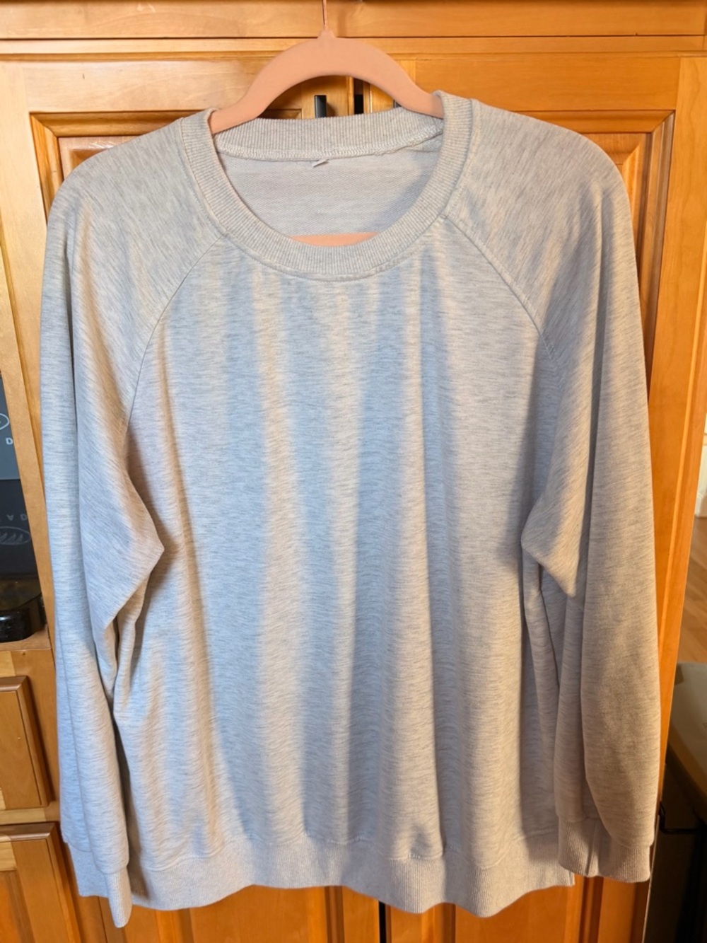 Light Gray Women's Crewneck Sweatshirt